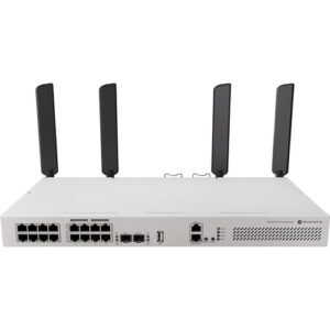 MikroTik CRS418-8P-8G-2S+5AXQ2AXQ-RM 16-Port PoE+ Compliant Wireless Gigabit Router Switch