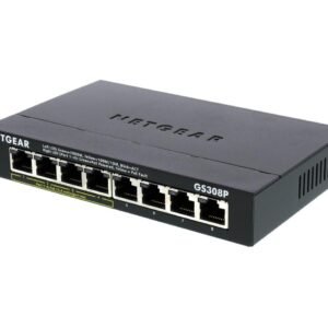 Netgear GS308P 8 Port Gigabit Ethernet Unmanaged PoE Switch