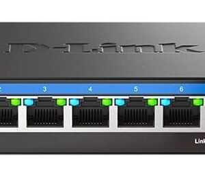 D-Link DMS-108 8-Port 2.5G Multi-Gigabit Unmanaged Switch