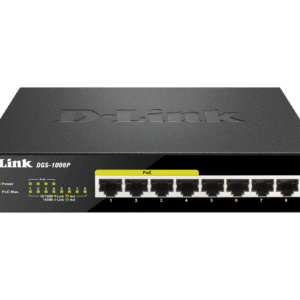 D-Link DGS-1008P 8-Port Desktop Switch with 4 PoE Ports