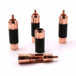 Fiber Copper RCA Connector