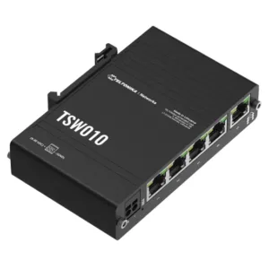 Teltonika TSW010 5 Ports Unmanaged Industrial Ethernet Switch