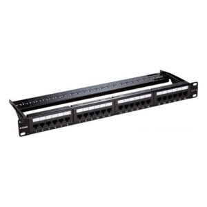 D-Link Cat6 UTP 24 Port Loaded Patch Panel